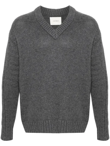 Пуловер Lisa Yang сиво