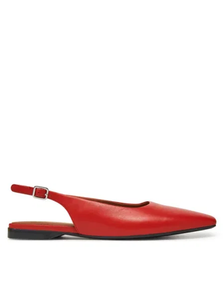 Кожени балеринки Vagabond Shoemakers DELIA червено