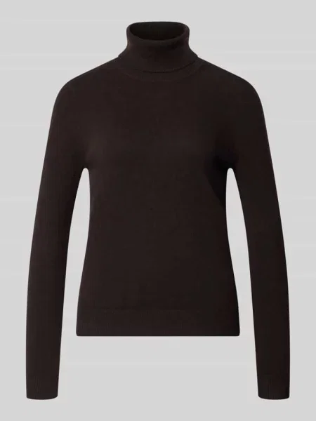 Sweter z golfem o kroju regular fit z czystego kaszmiru Christian Berg Woman