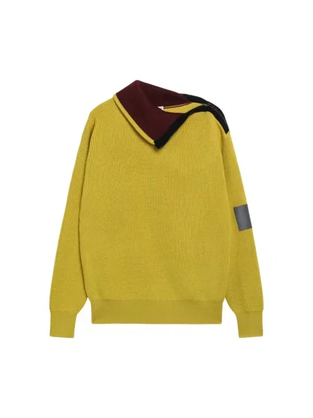 Sweter Loewe wełniany zielony
