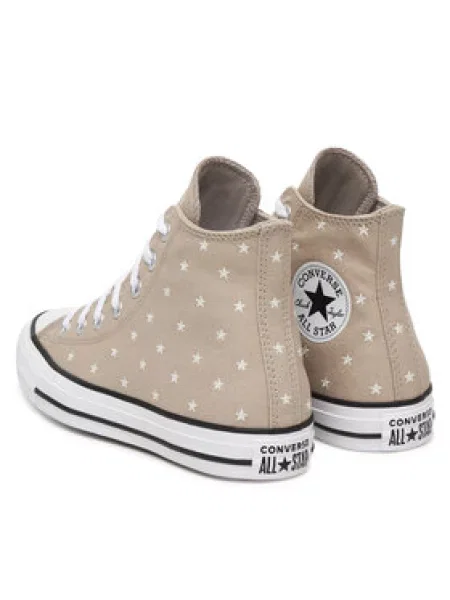 Plátěnky Converse Chuck Taylor All Star Embroidered Stars béžová