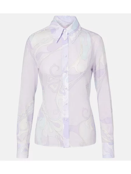 Cămașă Pucci violet