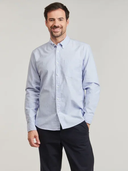 Džínsová košeľa Pepe Jeans modrá