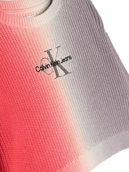 Sweter dziecięcy Calvin Klein różowy