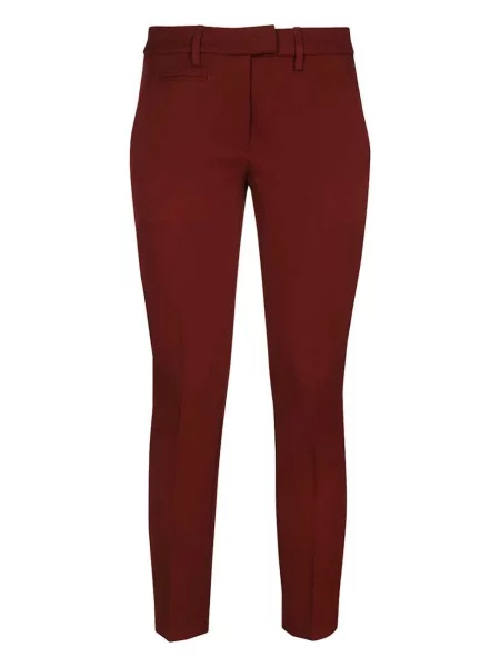 Pantaloni Dondup stretch roșu