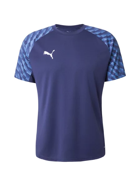 PUMA Tricou funcțional bleumarin / safir alb