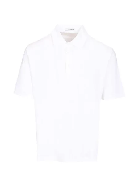 Gulerat scurt tricou polo Al Duca D’aosta 1902 alb