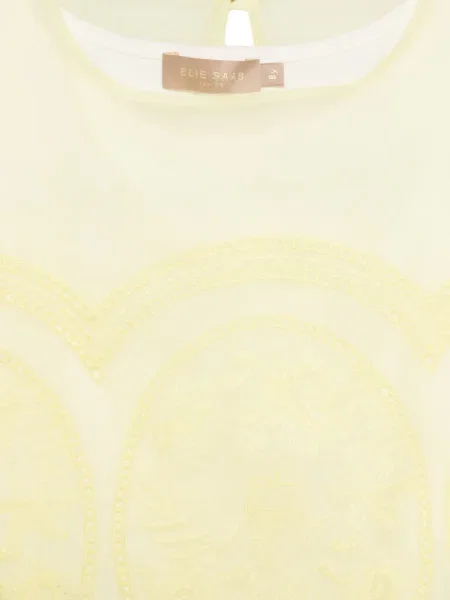 Dětské top Elie Saab žlutý