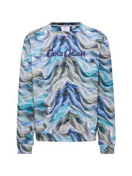 Bluza Carlo Colucci niebieska