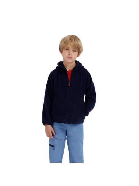 Hanorac din fleece copii Trespass alb