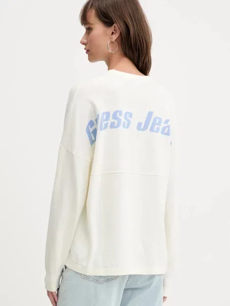 Легкий свитер Guess Jeans бежевый