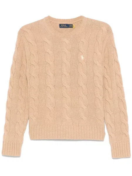 Koszula Polo Ralph Lauren w kratkę brązowa