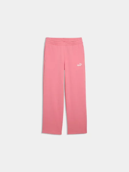 Спортивні штани PUMA Ess Logo Straight Pants комбінований верх рожевий