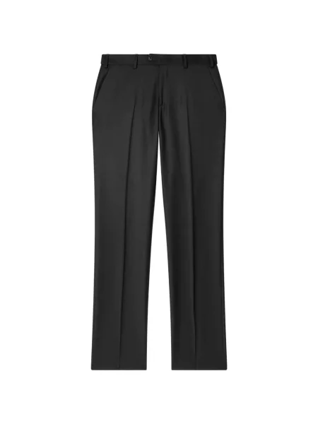 Pantaloni Paul Smith de lână gri
