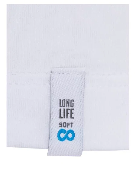 Schiesser Tričko S Výstřihem Do V Long Life Soft bílá