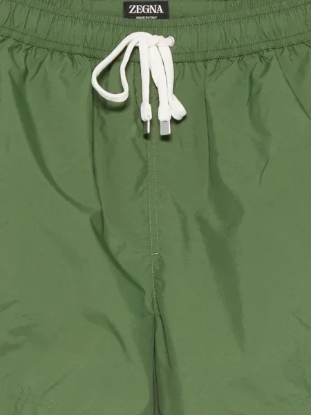Slip de baie Zegna cu cordon verde