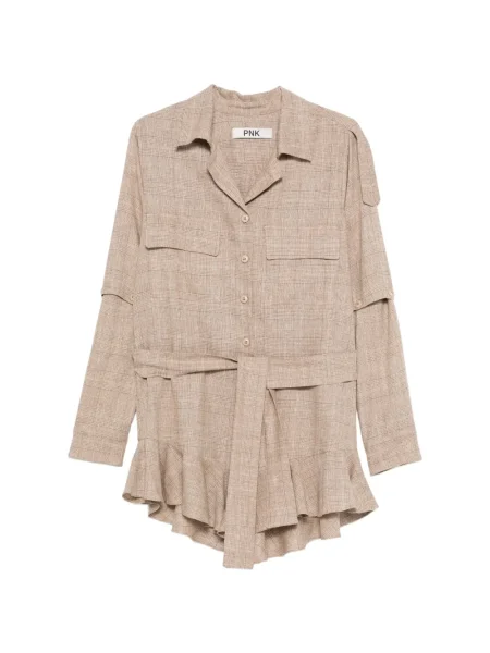 Rochie Pnk în carouri de costum