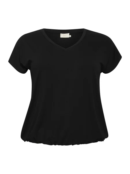 KAFFE CURVE Póló Jena' fekete