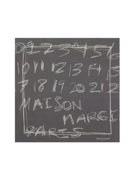 Szal Maison Margiela szara