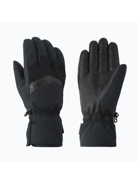 ZIENER Ски ръкавици Gabino black черно