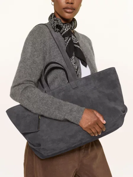 Shopper kabelka A.p.c. šedá