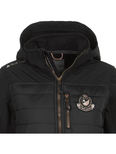 Geacă Peak Mountain softshell negru