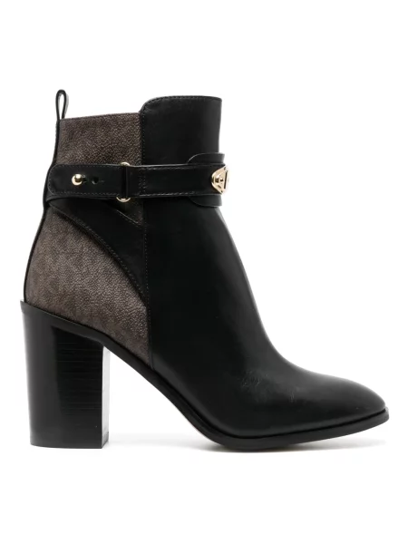 Botki Michael Kors skórzane czarne