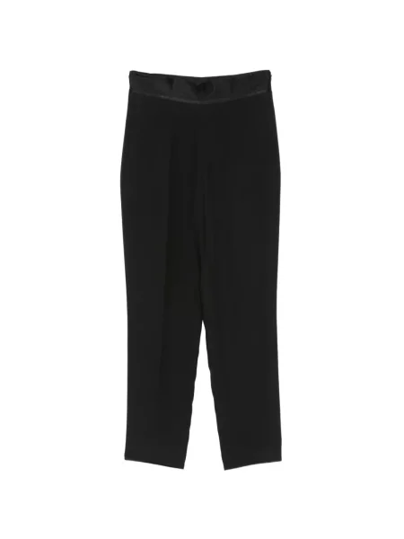 Pantaloni Simona Corsellini din satin negru