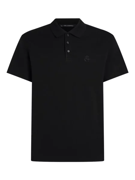 Polo Karl Lagerfeld negru