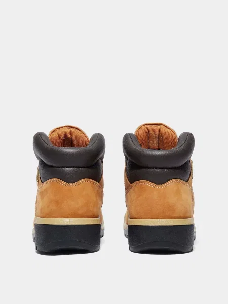 Кожаные ботинки Timberland желтые
