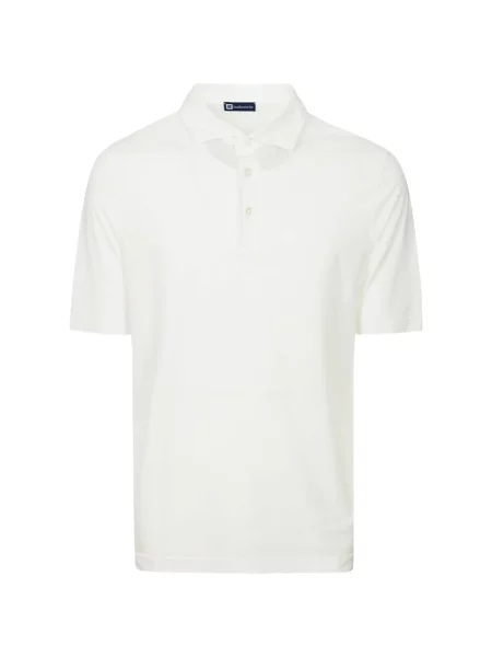 Tricou polo Filippo De Laurentiis alb