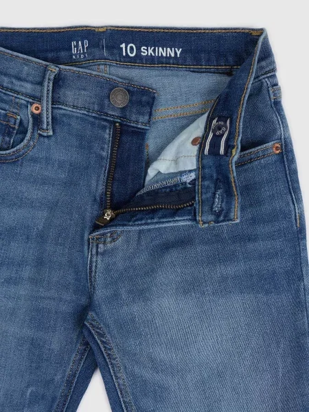 Skinny jeansy skinny Gap szare