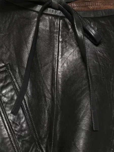 Koszula Alainpaul skórzana czarna
