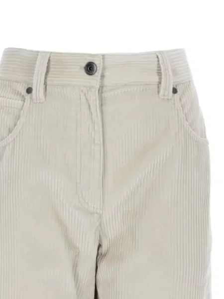 Pantaloni Brunello Cucinelli de catifea cord