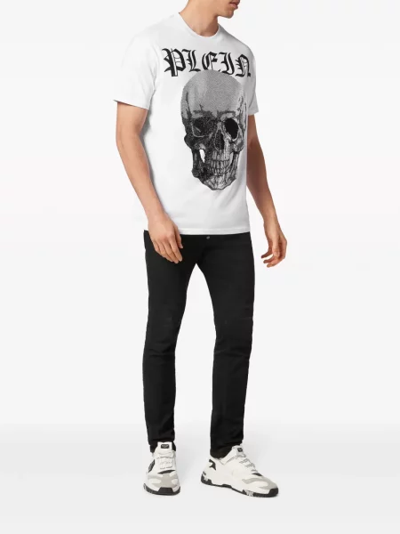 Marškinėliai Philipp Plein balta
