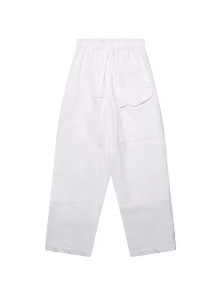 Pantaloni Studio Nicholson cu cordon alb