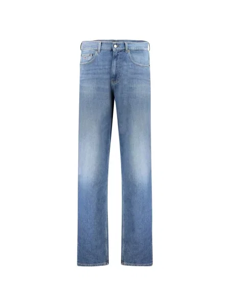 Proste jeansy Tommy Hilfiger niebieskie