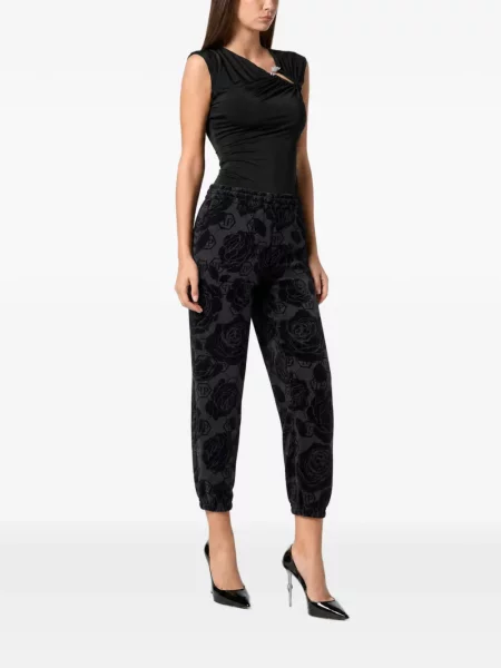 Pantaloni de jogging Philipp Plein alergare gri