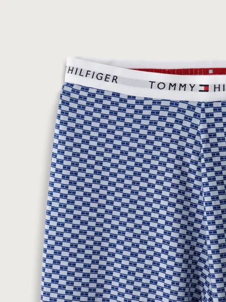 Tommy Hilfiger пижама от две части за деца с черно