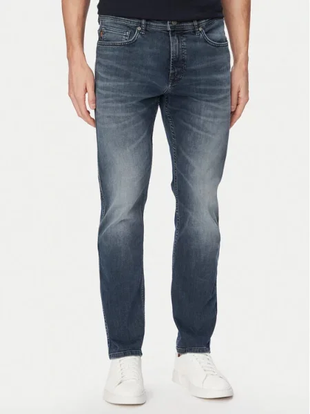BOSS Blugi Bleumarin Skinny Fit