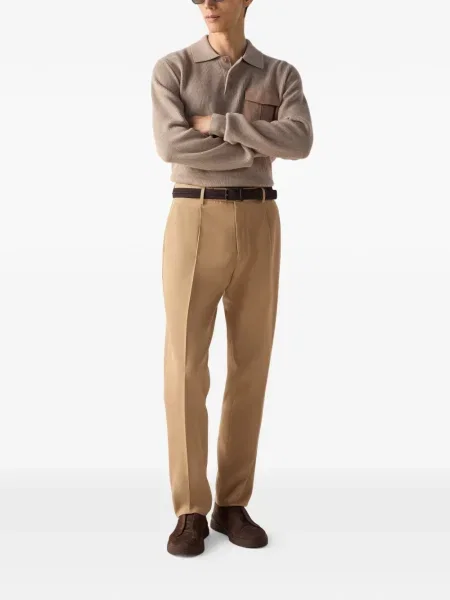 Pantaloni Zegna plisate
