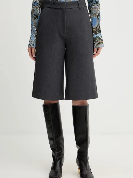 Kratke hlače Guess JOANDRA siva