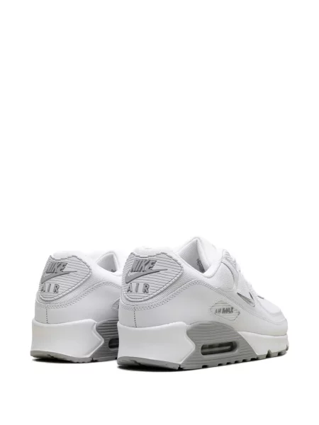 Бягане чехли Nike на платформе бродирани оранжево