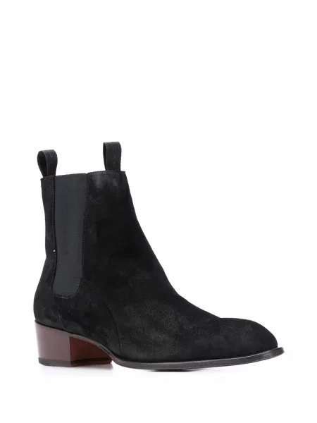 Cizme scurte Giuseppe Zanotti slip-on negru