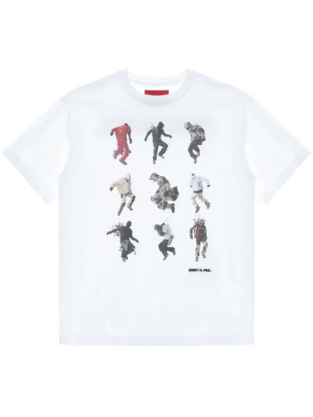 Tricou Kusikohc cu imagine alb