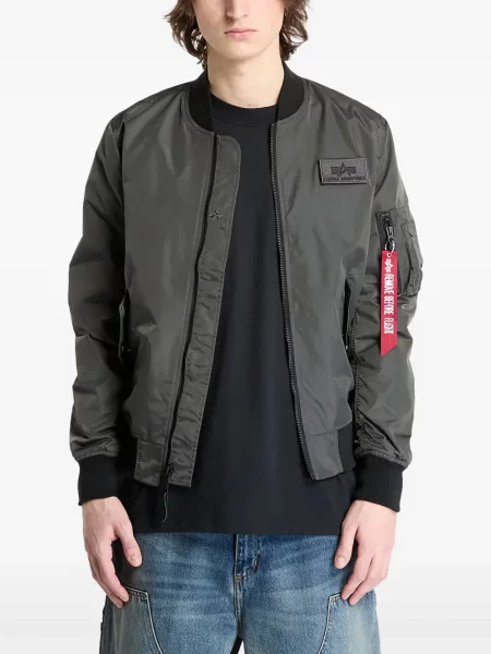 Geacă bomber Alpha Industries gri