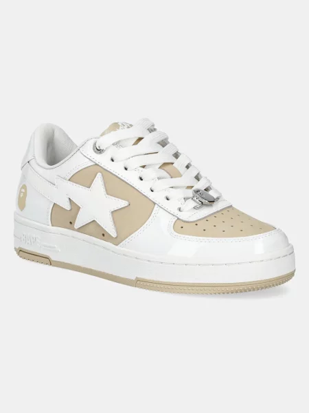 A Bathing Ape sneakers din piele BAPE STA #6 L bej