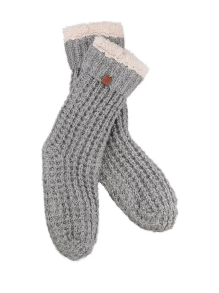 Bickley + Mictchell Amsterdam Șosete crem / amestecat gri