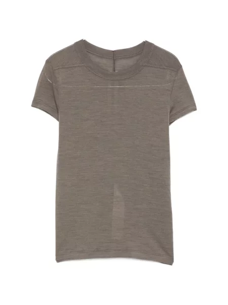 Scurt tricou Rick Owens gri