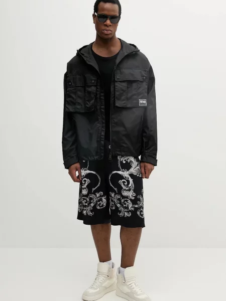 Куртка Versace Jeans Couture перехідна чорний